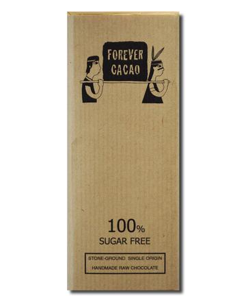 Forever Cacao: Bean to Bar 100% Sugar Free Bar