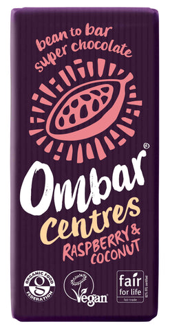 Ombar Centres Raspberry & Coconut (35g)