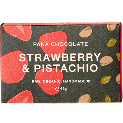 Pana Chocolate Strawberry & Pistachio (45g)