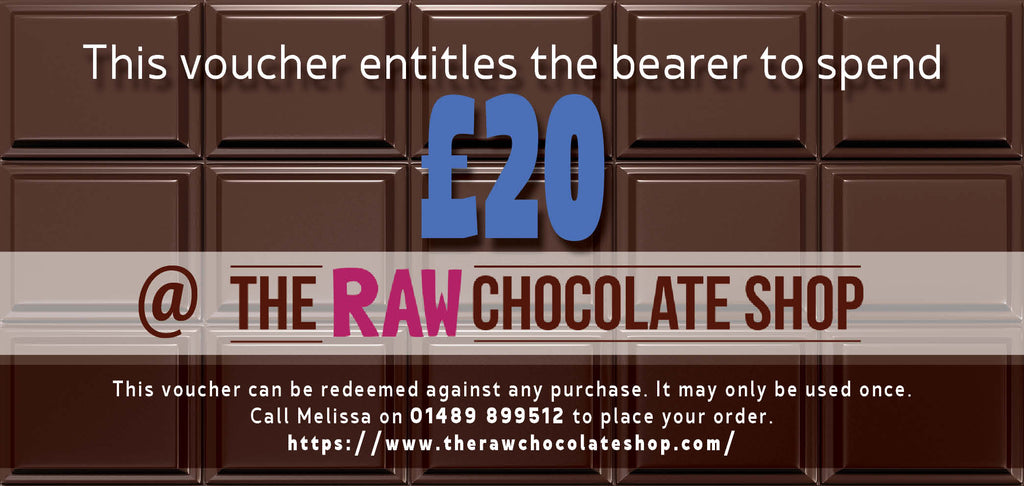 £20 Raw Chocolate Shop Voucher