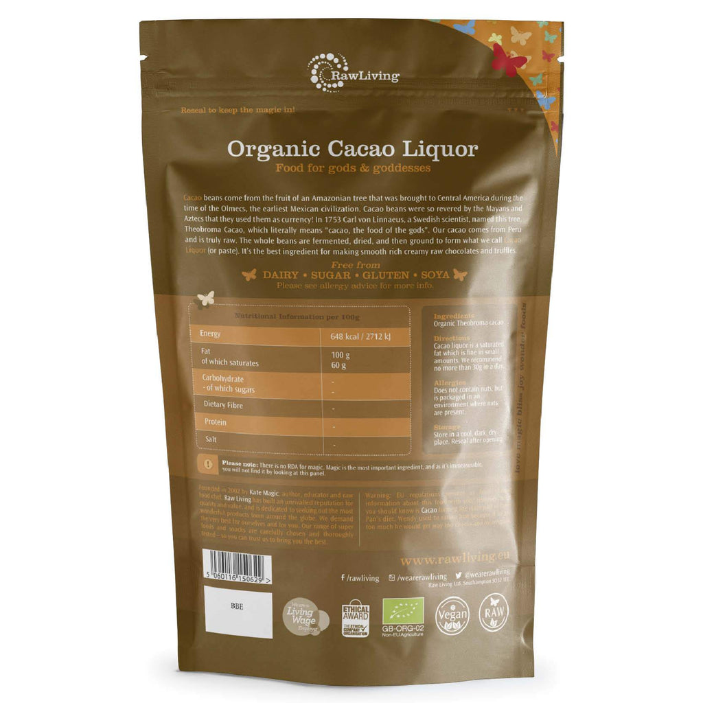 Peruvian Organic Raw Cacao Liquor (250g)