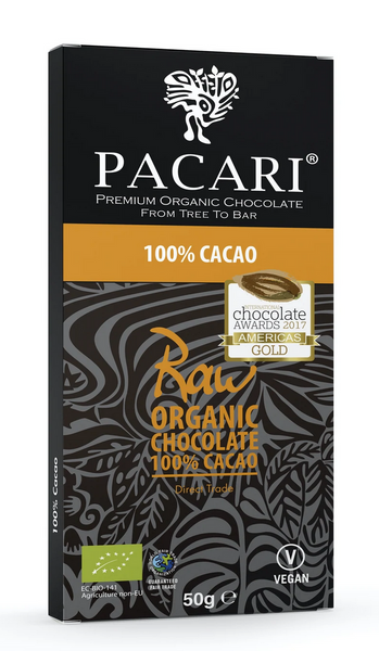 Pacari Organic 100% Raw Chocolate (50g)
