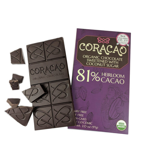 Coracao 81% Cacao Bar (2oz / 57g)